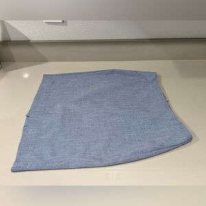 NWOT Banana Republic Women’s Chambray Blue pencil/dress skirt size 0 S/575050-00